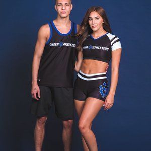 ISO CHEER ATHLETICS PRACTICEWEAR IN AL, AXL, AND AXXL